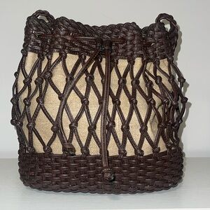 Talbots Bucket Bag Vintage USED - LIVE SHOW!